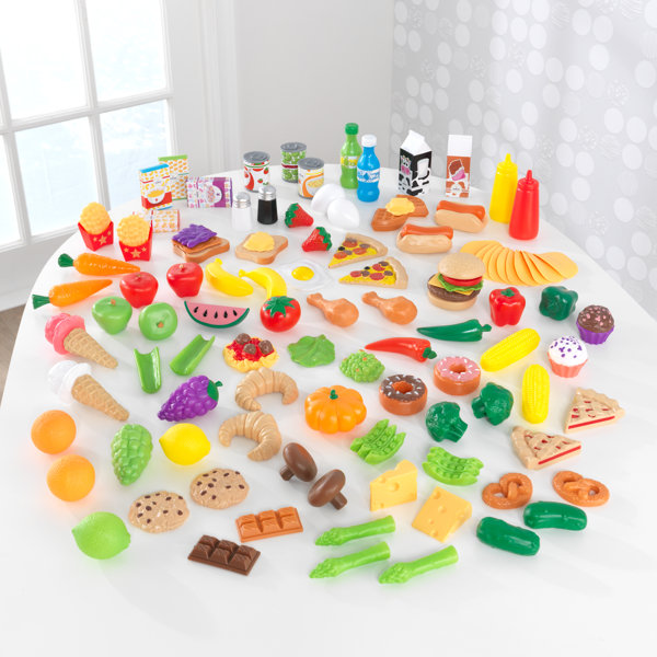 Zoomie Kids Covey Deluxe Tasty Treats Pretend Play Food Set & Reviews